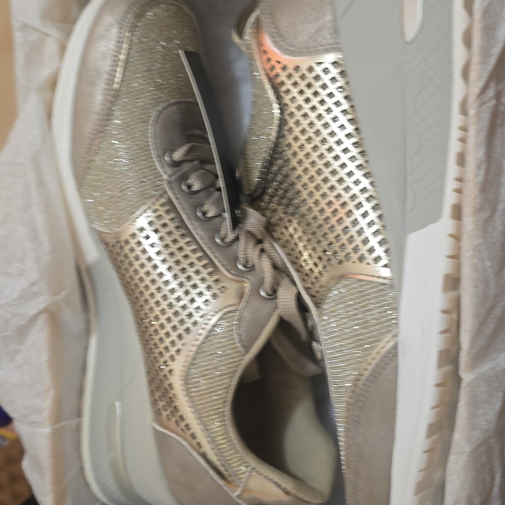 Shoes platform women 41/ 9 gold - Picture 7 of 7